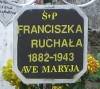 Grave of Franciszka Ruchaa, died 1943